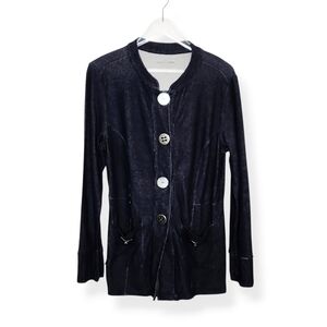 Neon Buddah Gotta Have It Jacket in Midnight Blue Women's Size Medium